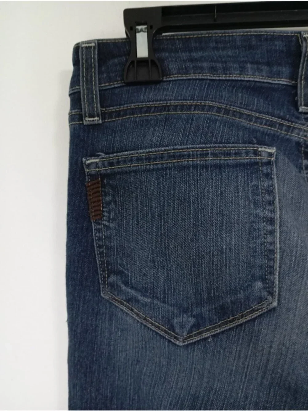 Paige Peg Skinny Jeans Size 27 Womens Dark Wash Stretch Denim USA